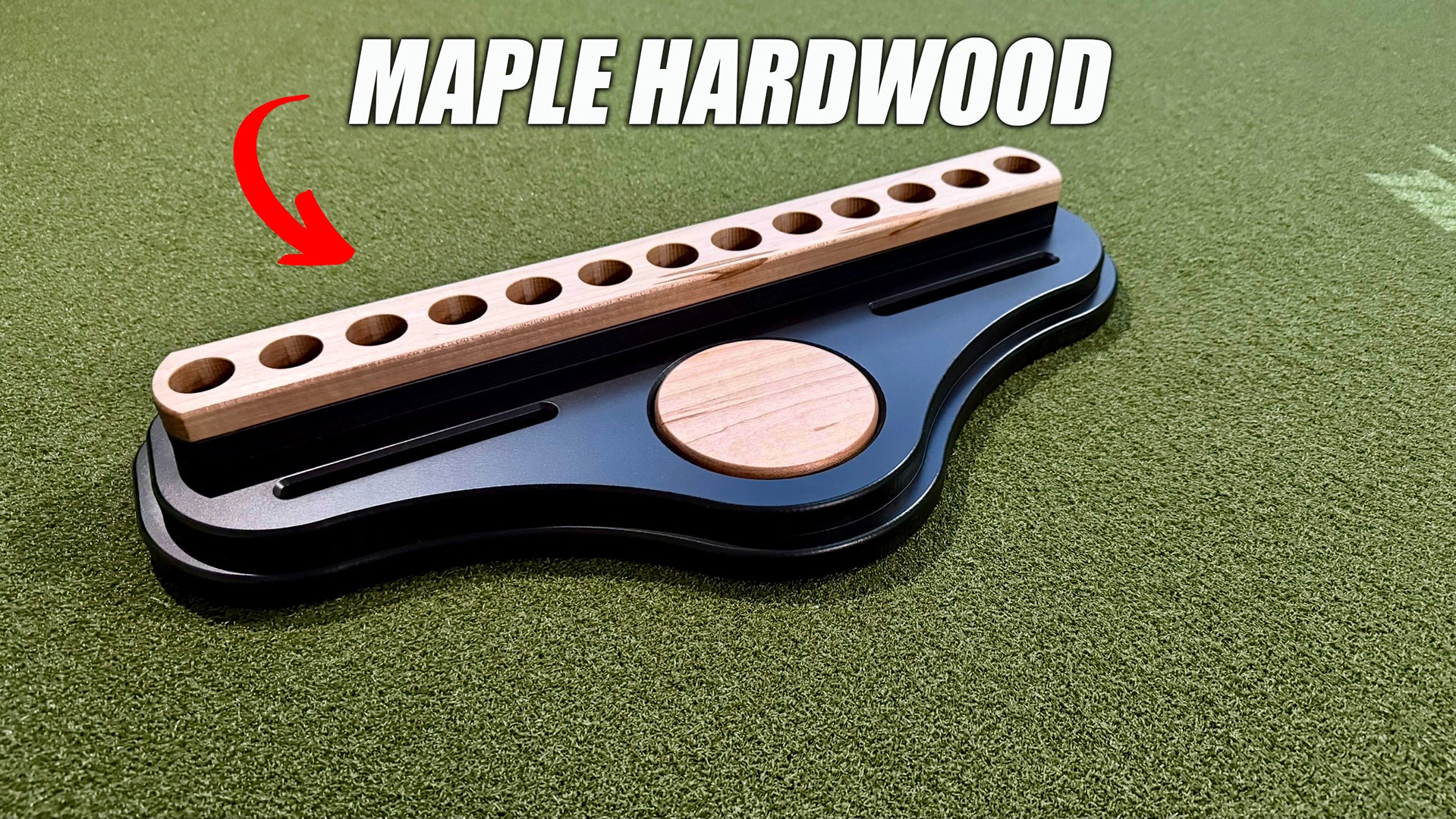 Golf Club Rack for Man Cave / Golf Simulator Room