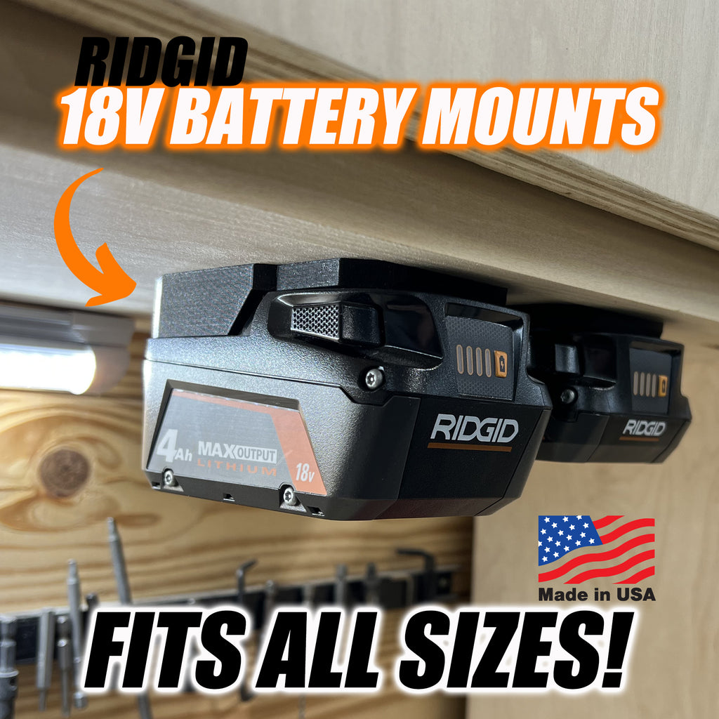 Rigid 18v Locking Battery Mount