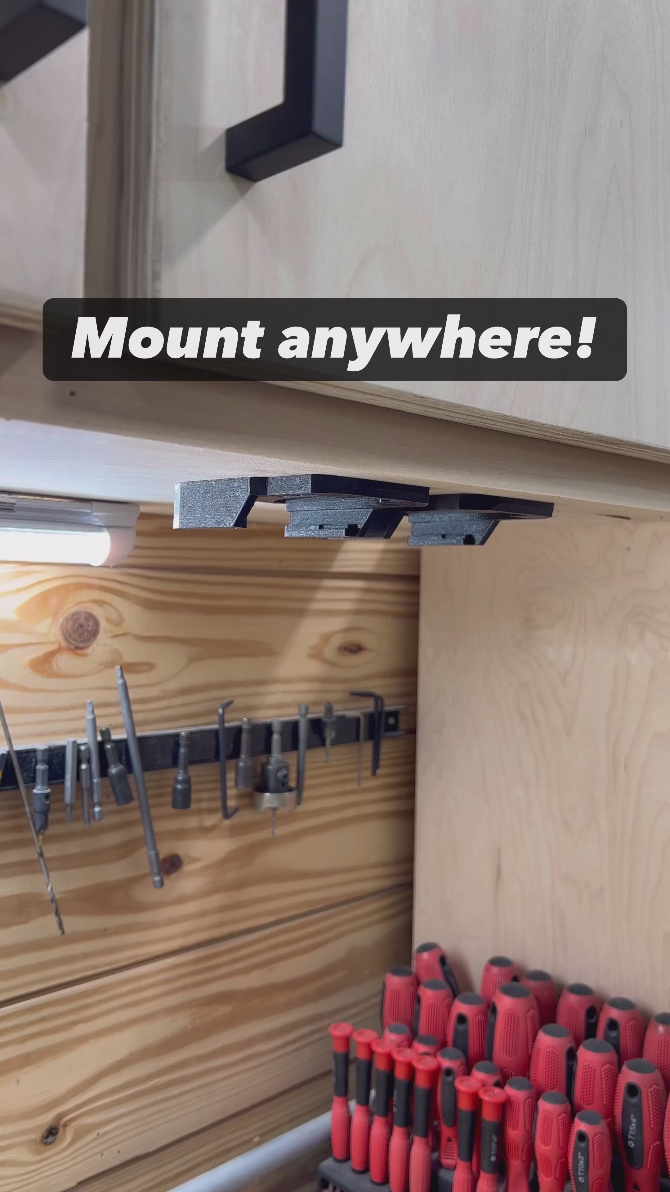 Rigid 18v Locking Battery Mount